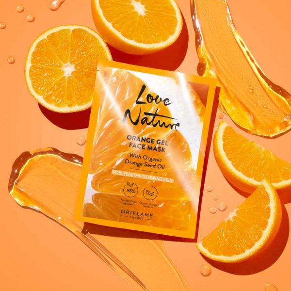 Máscara-Gel Facial de Laranja com Óleo de Semente de Laranja Biológico Love Nature - Image 2