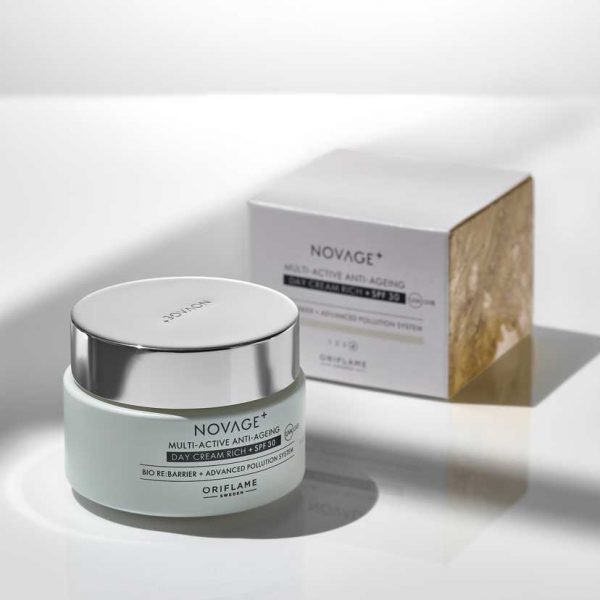 Creme de Dia Rico Multi-Active Anti-Ageing com FPS 30 Novage+ - Image 3