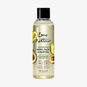 Óleo Nutritivo de Corpo, Rosto e Cabelo com Óleo de Abacate Biológico
