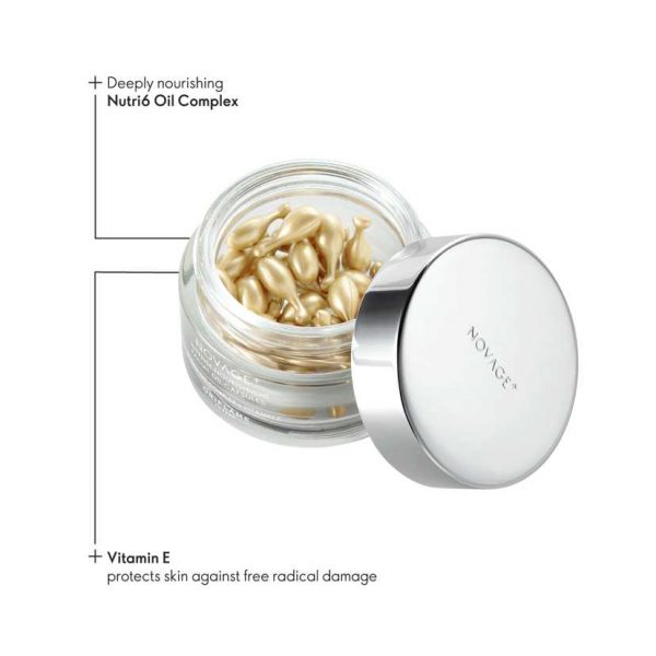 Cápsulas Óleo Facial Nutrição Intensiva Novage+ - Image 2