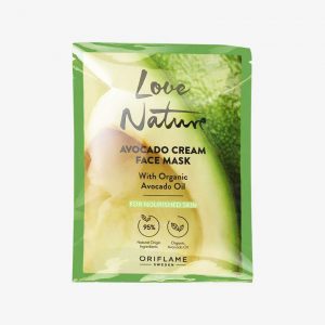 Máscara-Creme Facial de Abacate com Óleo de Abacate Biológico Love Nature
