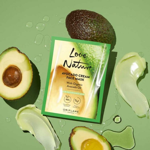 Máscara-Creme Facial de Abacate com Óleo de Abacate Biológico Love Nature - Image 2